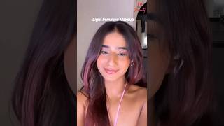 Light Feminine Makeup Tutorial  Full Coverage Concealers  Affordable Blush Sticks  Myntra shorts [upl. by Elokin814]