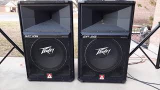 Peavey SP 2G and QSC GX5 Sound System [upl. by Euell448]