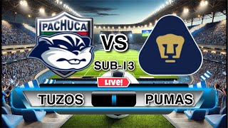 Tuzos Cholula vs Pumas Cholula Sub13 [upl. by Allimaj]