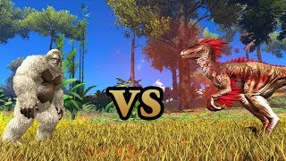 Yeti vs Alpha Raptor amp MORE  ARK Survival Evolved  Cantex [upl. by Eenolem]