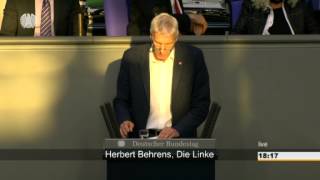 Herbert Behrens DIE LINKE Einblick in die Welt von Regulierung und Deregulierung [upl. by Helprin]