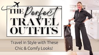 10 Chic amp Stylish Travel Outfit Combinations That You Can Easily Recreate Including Packing Tips [upl. by Arbe698]