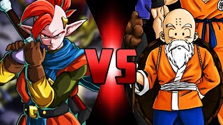 TAPION VS KURIRIN  O PODER DE HIRUDEGARN  Dragon Ball Multiverse Vol 17 [upl. by Ahsinyar601]