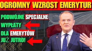 ŚWIETNIE Wynagrodzenia wzrosną jutro Co emeryci muszą wiedzieć na grudzień 2024 r [upl. by Raney]