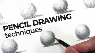 Pencil Drawing Techniques [upl. by Urbana]