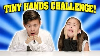 TINY HANDS CHALLENGE How To Make a Paper Airplane with Super Small Hands [upl. by Ciardap433]