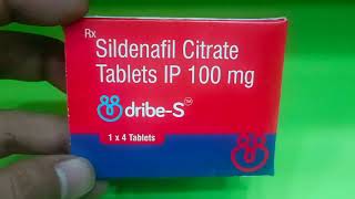 Sildenafil Citrate Tablets IP 100 mg Uses in Hindi  DribeS Tablet Uses In Hindi [upl. by Areic106]