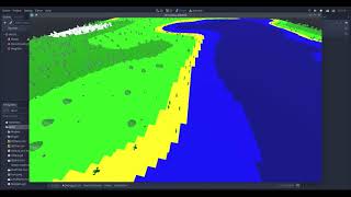 Godot  Flat Terrain Generation [upl. by Nnyw]