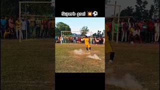 Superb goal ⚽⚽💥 plenty football footballshorts footballskills sports rohitbauriofficial [upl. by Okwu273]