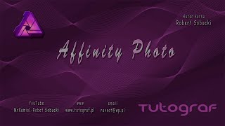 Affinity Photo  Kurs  95 Panel Character [upl. by Fleta]