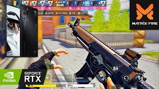 MATR1X FIRE 60 FPS ULTRA MAX GRAPHICS GAMEPLAY  REDMAGIC 9 PRO 4K [upl. by Watkin]