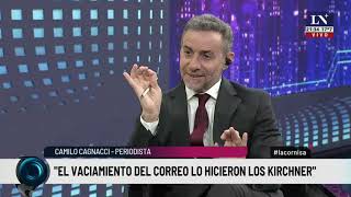 Causa Correo la gran estafa Camilo Cagnacci periodista con Luis Majul [upl. by Metzgar]