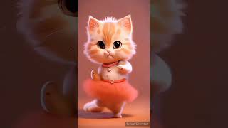 Cute Cat Dance watch till end dance viral youtube youtubeshorts ytshorts ytviral shortsvideo [upl. by Caves]