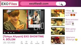 Türkçe Altyazılı EXO Showtime 4Bölüm 131219 [upl. by Ranitta]