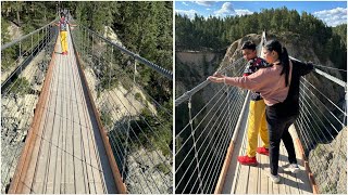 The Golden Skybridge Exploring The Highest Suspension Bridge in Canada [upl. by Pozzy]