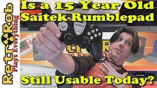 Saitek P2500 Rumble Force Gamepad Is it still relevant [upl. by Milla358]