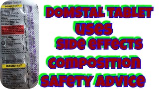 DOMSTAL TABLET USES AND SIDE EFFECTS IN TAMILDOMPERIDONE [upl. by Htebilil]