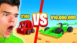 100 vs 10000000 SUPERCAR BUILD CHALLENGE Trailmakers [upl. by Minier]