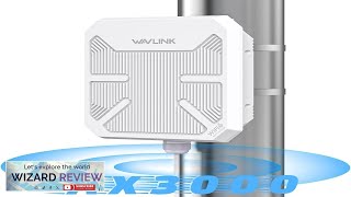 WAVLINK AX3000 Outdoor WiFi ExtenderAccess Points Long Range Wireless Signal Booster Review [upl. by Ellesor]