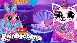 Mermaid Cove  30 mins of Season 5 Rainbocorns  Cartoons for Kids  ZURU [upl. by Ennoirb995]