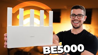 CHEGOU XIAOMI BE5000 É NOVO ROTEADOR WIFI 7 CUSTOBENEFÍCIO [upl. by Swamy]