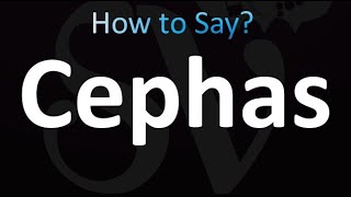 How to Pronounce Cephas correctly [upl. by Etem]