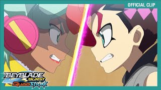 Epic Battle with Bel Dante Pri and Ranzo  Latin America BEYBLADE BURST QUADSTRIKE EP3 Official [upl. by Nnairrek]