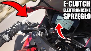 Elektroniczne sprzęgło w motocyklu czyli EClutch jak to działa Przetestowałem w CB650 i CB650R [upl. by Obmar975]