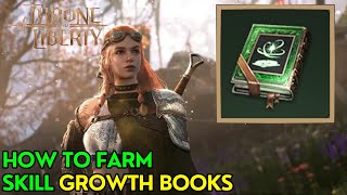 Throne and Liberty How to Farm Skill Growth Books [upl. by Sidon]