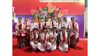 IISF 2024 IIT GUWAHATI Lotta Soman  Mishing Dance 🫶 [upl. by Vani]