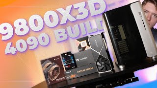 9800X3D  4090  Gear Seekers Montech King 95 Ultra Employee Build [upl. by Farhi]