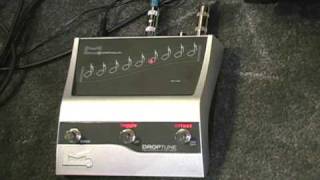 Morpheus DropTune Guitar Pedal Summer NAMM Demo [upl. by Zeuqirdor524]