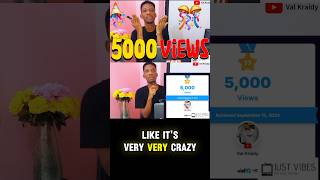 Get 5000 views faster on YouTube shortsfeed viralshort fypシ゚viral 5000views [upl. by Htebazle]