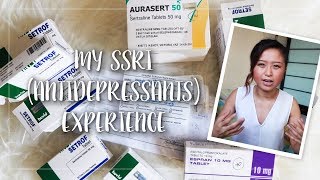 MY SSRI ANTIDEPRESSANTS EXPERIENCE [upl. by Ledah295]