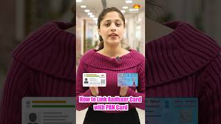 How to Link Aadhaar Card with PAN Card  aadhar card ko pan card se kaise link kare shorts [upl. by Farmann]