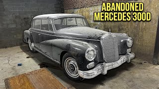 First Wash in 10 Years ABANDONED in Factory Mercedes 300D  Car Detailing Restoration [upl. by Ekralc]