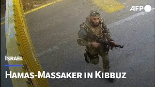 Hamas richtet Massaker in Kibbuz Beeri an  AFP [upl. by Phira589]