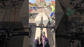 Ta trasa mnie wykończyła 🤢🤮🤮 downhill race urban mtb [upl. by Ayrolg]