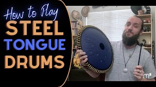 How to Play Steel Tongue Drums  Music for Everyone  Aerik Arkadian [upl. by Anedal]