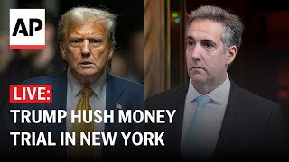 Trump hush money trial LIVE At courthouse in New York as Michael Cohen resumes testimony [upl. by Gonick]