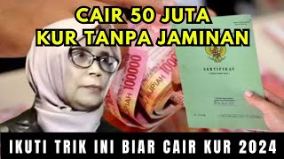 INFO TERBARU CAIR 50 JUTA KUR BRI TANPA JAMINAN [upl. by Ellord118]