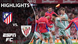 LATEGAME GOAL 🙌 Athletic Club vs Atletico Madrid  LALIGA Highlights  ESPN FC [upl. by Einnaej]