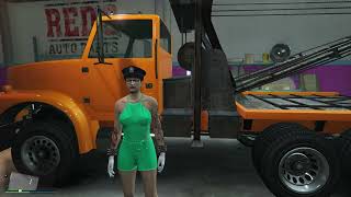 GTA V Salvage Yard Tow Truck Services Declasse Voodoo [upl. by Eldrid]