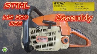 STIHL MS 390  The Ultimate Chainsaw  Repair and Assembly  how to repair stihl [upl. by Eelanaj]