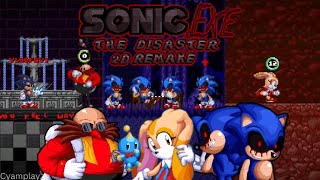 Sonicexe The Disaster 2D Remake momentsCome out with your hands up we have you surrounded [upl. by Alin]