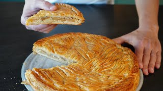 Galette des Rois Pomme Amande  nouvelle recette 2023 ultra bonne [upl. by Hulda395]