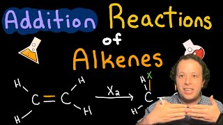 Addition Reactions of Alkenes and Markovnikovs Rule  Examples [upl. by Llerrod]