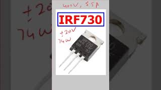 IRF730 mosfet working  irf730 datasheet [upl. by Norret126]