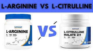 LArginine vs LCitrulline  Boost Your Performance Naturally [upl. by Auhsuj454]