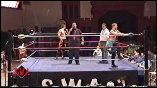 Steven Walters vs TK Cross  Southern Wrestling Association [upl. by Elleved]